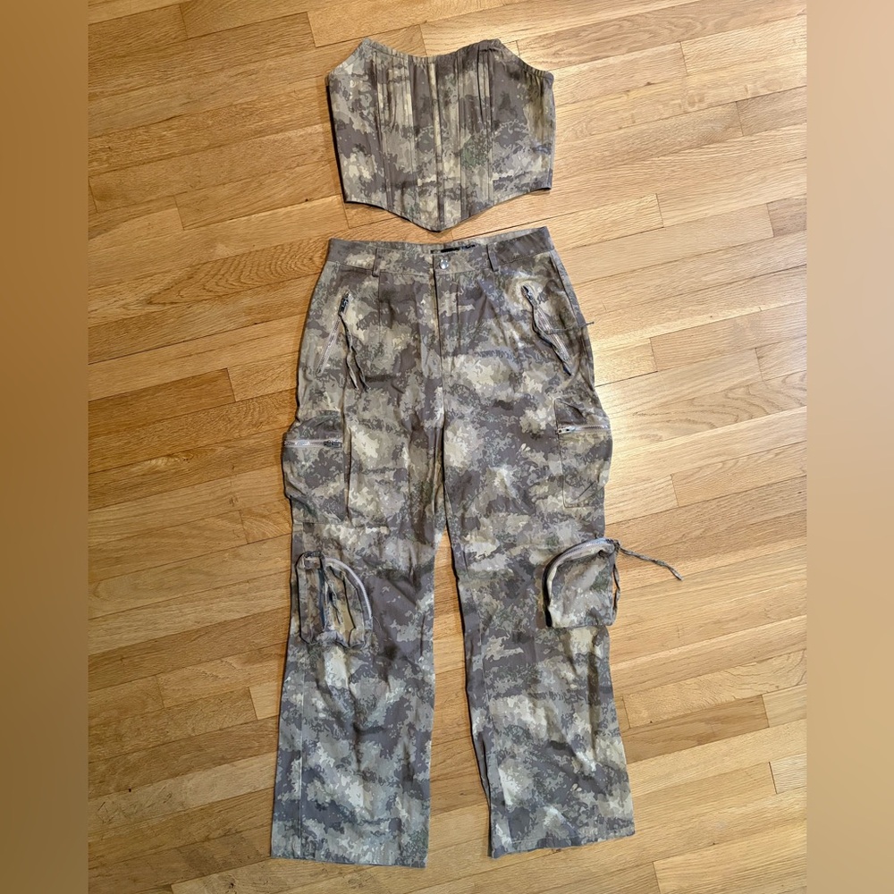 Matching Set | Camo pants | Misguided